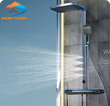 Sen Cây 4 Phím Thanh Vuông Có Masage Thẳng