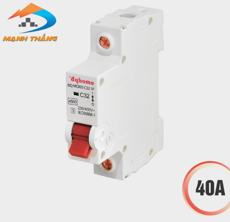 Cầu dao tự động MCB 1P 4.5kA Điện Quang (loại C, Class 3)