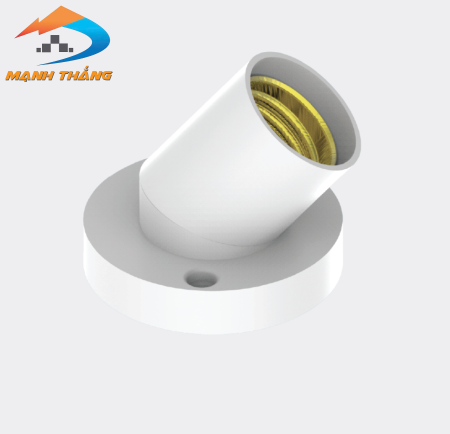 Set 3 Chuôi đèn xoay Điện Quang ĐQ LHR E27 (xoay góc 45 độ - 90 độ)