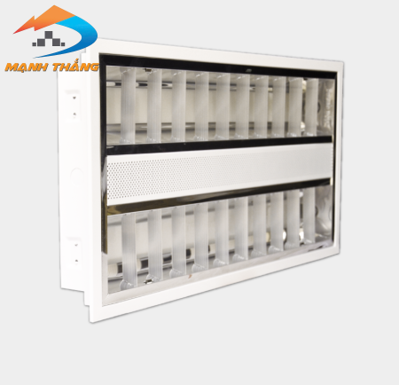 Bộ máng âm trần Điện Quang ĐQ RF06 214GASI (T5, 0.6m, đôi, ballast điện tử)