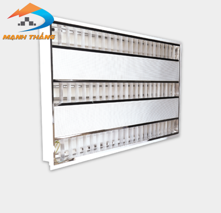 Bộ máng âm trần Điện Quang ĐQ RF06 314GASI (chóa nhôm, T5, 0.6m, 3 bóng, ballast điện tử)