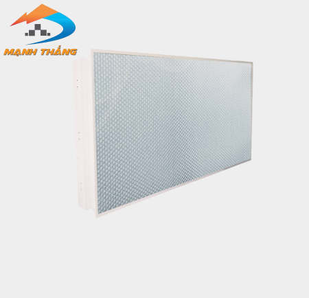 Bộ máng âm trần Điện Quang ĐQ RF04 336PR (1.2m, 3 bóng, chóa mica mè, ballast từ)