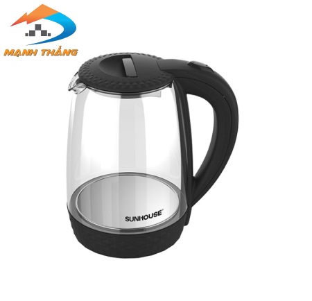 Ấm siêu tốc thủy tinh SUNHOUSE SHD1215B