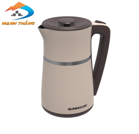 Ấm siêu tốc inox 2 lớp 1.7L SUNHOUSE SHD1360