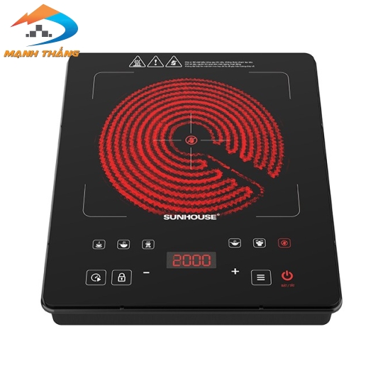 Bếp hồng ngoại cảm ứng SUNHOUSE SHD6006A