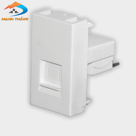 Set 3 Ổ cắm Internet âm tường DQHome ĐQ IW1 IO W ( màu trắng )