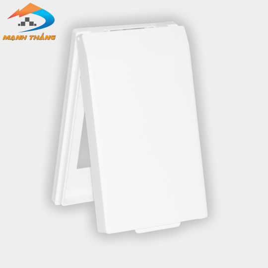 Hộp che mặt nạ âm tường DQHome ĐQ IW1 CB W (màu trắng)