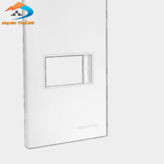 Mặt nạ 1 module âm tường Điện Quang ĐQ IW1 M1M W (màu trắng)