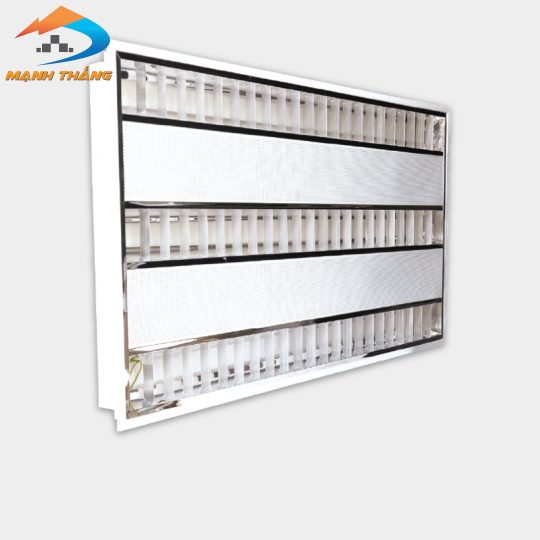 Bộ máng âm trần Điện Quang ĐQ RF06 314GASI (chóa nhôm, T5, 0.6m, 3 bóng, ballast điện tử)