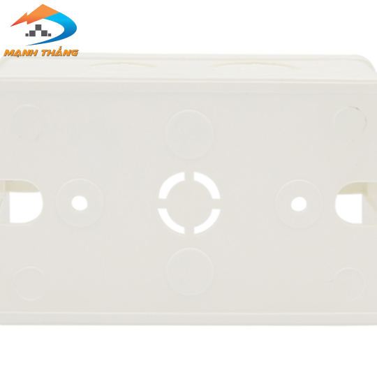 Đế nhựa âm tường chữ nhật  MSP VTAS066 (106*64*40) 