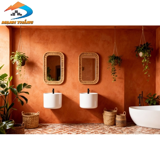 Lavabo sứ treo tường WB-2321