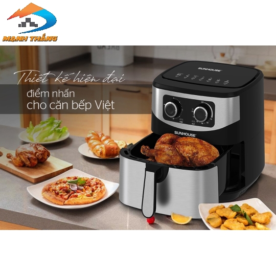 Nồi chiên không dầu 9L Sunhouse SHD4035