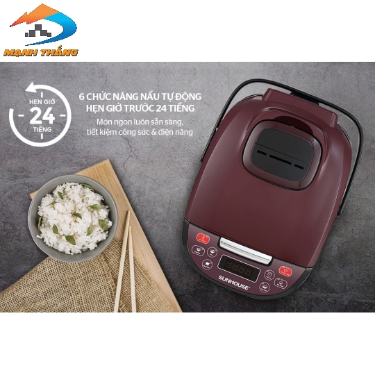 Nồi cơm điện tử 1.8L Sunhouse SHD8909