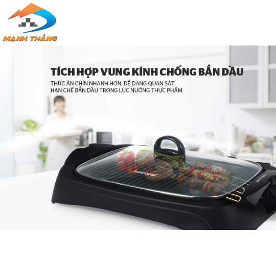 Bếp nướng điện SUNHOUSE SHD4602