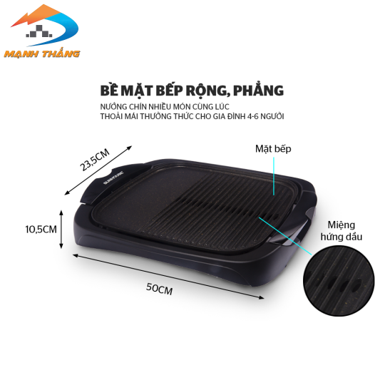 Bếp nướng điện SUNHOUSE SHD4602