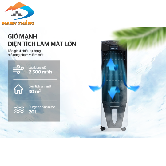 Máy làm mát không khí Sunhouse  SHD7719