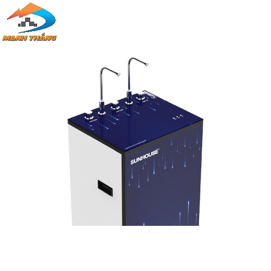 Máy lọc nước R.O nóng lạnh 10 lõi SUNHOUSE SHA76216CK