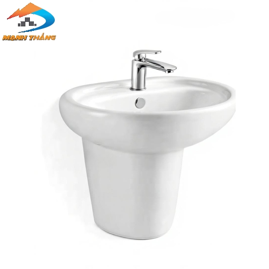 Lavabo sứ  + Chân treo WB-14