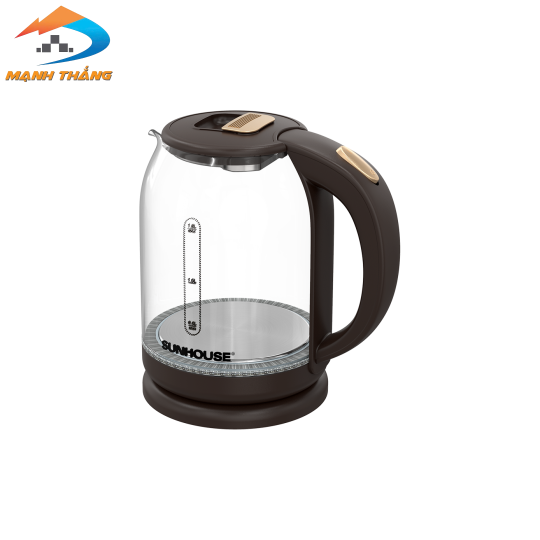 Ấm siêu tốc thủy tinh 1.8L Sunhouse SHD1212