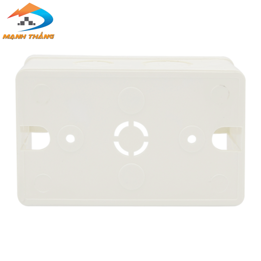 Đế nhựa âm tường chữ nhật  MSP VTAS066 (106*64*40) 