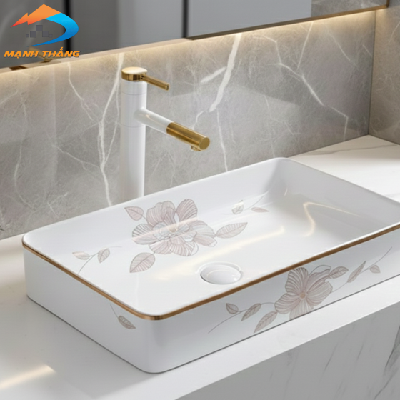 Lavabo sứ L8460A-E150