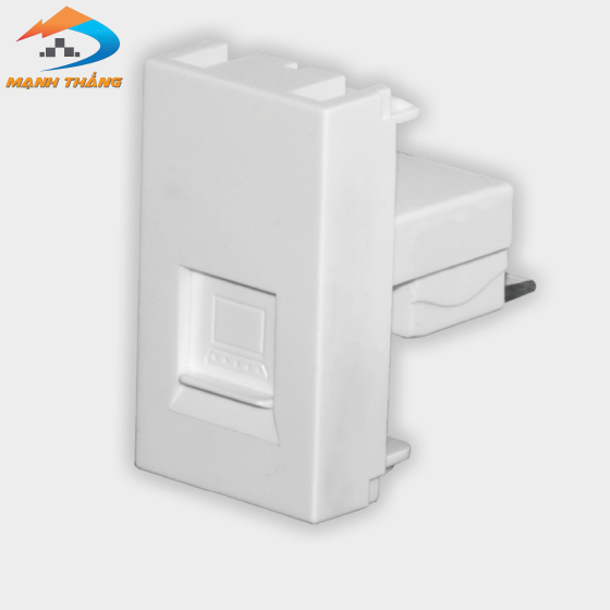 Set 3 Ổ cắm Internet âm tường DQHome ĐQ IW1 IO W (màu trắng)