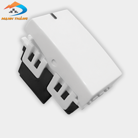 Set 3 Công tắc 1 chiều âm tường DQHome ĐQ IW1 S1W W (màu trắng)