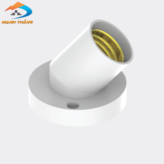 Set 3 Chuôi đèn xoay Điện Quang ĐQ LHR E27 (xoay góc 45 độ - 90 độ)