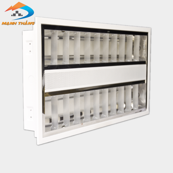 Bộ máng âm trần Điện Quang ĐQ RF06 214GASI (T5, 0.6m, đôi, ballast điện tử)