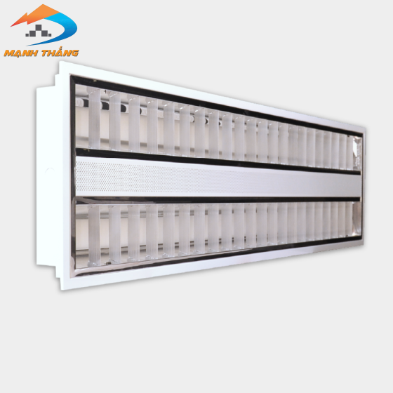 Bộ máng âm trần Điện Quang ĐQ RF06 228GASI (T5, 1.2m, đôi,  chóa nhôm, ballast điện tử)