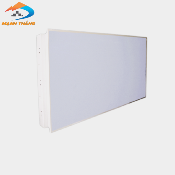 Bộ máng âm trần Điện Quang ĐQ RF03 236OP (1.2m, 2 bóng, chóa mica sữa, ballast từ)