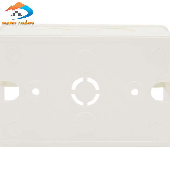 Đế nhựa âm tường chữ nhật  MSP VTAS066 (106*64*40) 